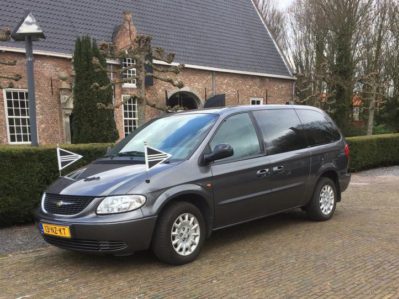 rouwvervoer Chrysler antraciet